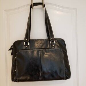 Samsonite by Heritage Travelware Ladies Zip-Around Tote Laptop Bag. Black. 17”